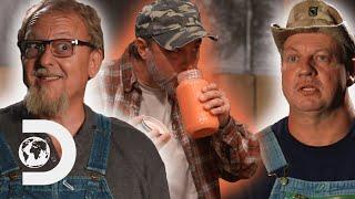 Tim Loses $1000 Bet To Digger Over Who Makes The Best Moonshine | Moonshiners: Master Distiller