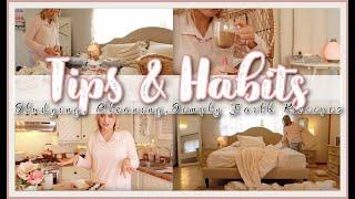 Homemaking Tips & Habits ( Studying, Cleaning, Simply Earth Recipes( Homemaker Motivation