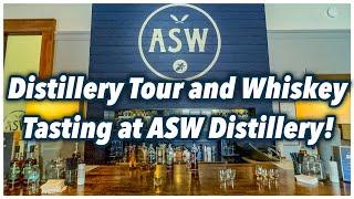 Whiskey Tour and Tasting at ASW Distillery #bourbon #whiskey #atlanta