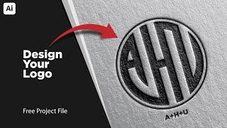  Design Your Own Monogram Logo in Illustrator (Beginner Tutorial + Free Project File!)