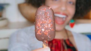 How to Make Homemade Vegan Ice Cream Bars with Few Ingredients! Easy Gluten Free Summer Dessert