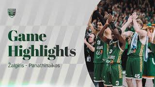 Žalgiris - Panathinaikos | Game Highlights | 2024.11.22