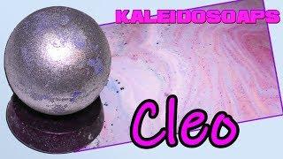 Kaleidosoaps CLEO Crystal Ball Bath Bomb Melt Demo & Review 