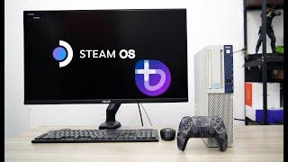 $50 NEC MKM30B-3 + RX6400 running Bazzite OS (Steam OS)—can it game?