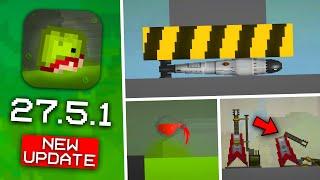 NEW UPDATE 27.5.1! HYDRAULIC PRESS in Melon Playground