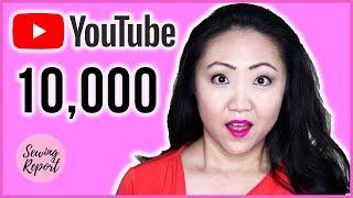 LIVE  Thank You for 10,000 Subscribers! My Favorite Videos | SEWING REPORT