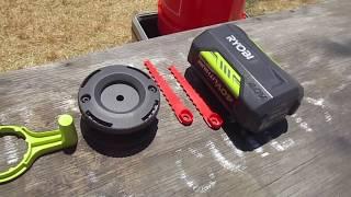 Ryobi 40V Brushless String Trimmer Unbox and Review