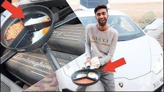 CAN A LAMBORGHINI FRY EGGS?