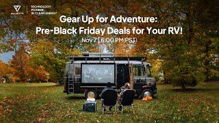 Gear Up for Adventure: Pre-Black Friday Deals for Your RV!