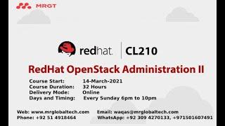 Red Hat OpenStack Administration II