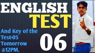 ENGLISH TES-06 In 40 SECONDS || Online Learning || By Prof Rasheed Mirani Senior Educationist