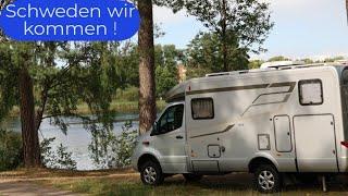 #89 Anreise Schweden mit dem Hymer 580mlt 4x4, Stopp in Hann.Münden, Dänemark, Ystad, Ales stenar,