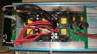 Inside a Burnt Up 6000W Inverter - A Salvage Operation Part 1/2