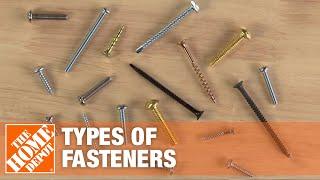 Types of Fasteners | The Home Depot