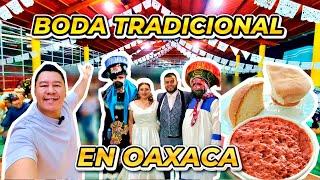 This is how AMAZING a Traditional Wedding is in OAXACA Mexico, lots of food and PARTY, 2025