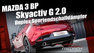 Friedrich Motorsport - Sportendschalldämpfer für Mazda 3 BP Skyactiv-G 150