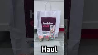 Haul from hobby craft !! #hobbycraft #hobbylobby #fyp #viral