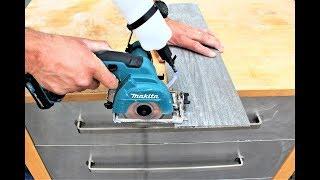 Makita Cordless 12V Tile Saw Unboxing Test & Review