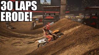 30 LAPS OF TERRAIN DEFORMATION IN MX VS ATV LEGENDS! (INSANE)