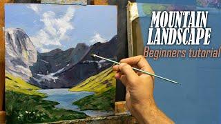 Painting Mountains in Oils | Painting with Samir