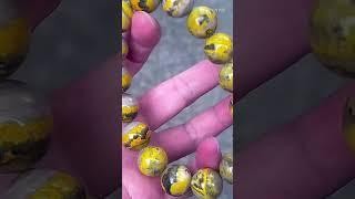 大黃蜂碧玉 Bumble Bee Jasper  Thumbstone 室外片段