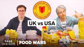 US vs UK Halal Guys | Food Wars