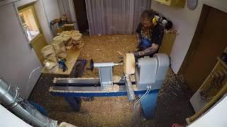 Woodturning - The making of 130 Bowlblanks