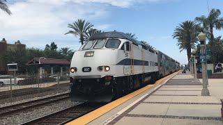 Railfanning Fullerton Station Part 1. 7/29/23.