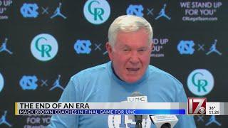 UNC's Mack Brown, NC State coach speak after game