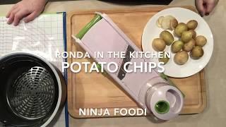 Homemade Potato Chips in the Ninja Foodi Crisper - Ronda in the Kitchen