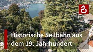 Standseilbahn Como - Brunate | Historische Seilbahn am Comer See | Wahrzeichen des Lago di Como