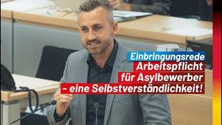 Arbeitspflicht für Asylbewerber jetzt - eigentlich eine Selbstverständlichkeit!