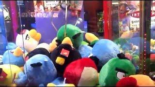 Angry Birds, Simpsons and other Australian Claw Machine Wins!!