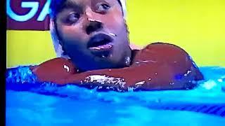 Simone Manuel Winner Women's 50m Freestyle Final. U.S Olympic Team Trails.