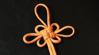 How To Tie A Decorative Chinese Good Luck Knot With Paracord