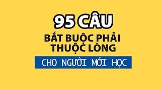 95 câu bắt buộc phải thuộc lòng cho ai mới học tiếng Anh (Những động từ cơ bản nhất)