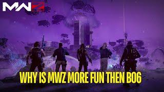 MWZ ZOMBIES GAMEPLAY WHY IS MWZ MORE FUN THEN BO6