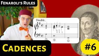 Cadences in Music: Simple, Compund, Double. Fenaroli's Rules part 6 #Partimento #Composition