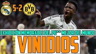 VINICIUS DA UNA EXHIBICIÓN MEMORABLE CON UN HAT-TRICK PARA LA HISTORIA Y SALVA EL BOCHORNO DE LA 1ª