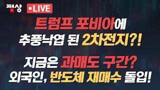 [11월 15일 시장 핵심] 과매도 구간인가...외국인 반도체 재매수 / 전기차,  트럼프 포비아에 후덜덜...추풍낙엽 신세 전락?