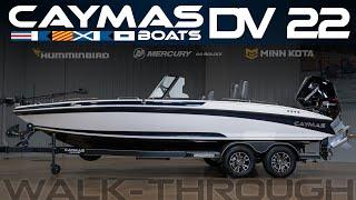 Caymas Boats DV22 MultiSpecies Walleye Boat (NEW for 2022)