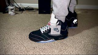 Air Jordan 5 Black/Metallic Silver “REIMAGINED” Review +OnFeet 2025