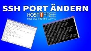 SSH Port Ändern - Host1Free Tutorial