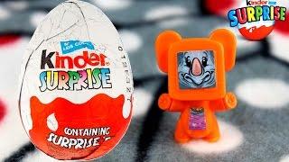 Kinder Surprise Egg - Magic Kinder - Mixart - Robot /Orange/ Figure - FT039B