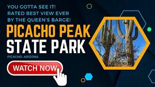 Picacho Peak State Park Picacho AZ #rvlife #arizona  #campgrounds #hikingadventures @TheQueensBarge