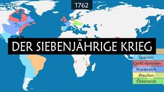 Der Siebenjährige Krieg - Zusammenfassung auf einer Karte