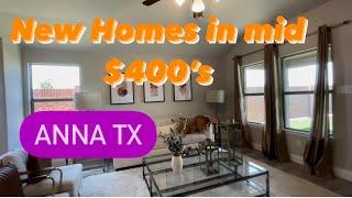 New homes in mid $400’s, Anna Texas