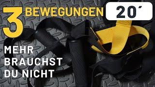 TRX TRAINING | 3 Bewegungen sind alles, was du brauchst