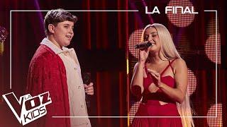 Lola Índigo y Rafael Mateo canta "Mala suerte" | La Final | La Voz Kids Antena 3 2024