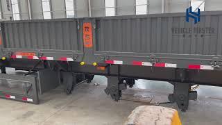 13m 3 Axle Side Wall Semi Trailer Manufacturer - Vehicle Master